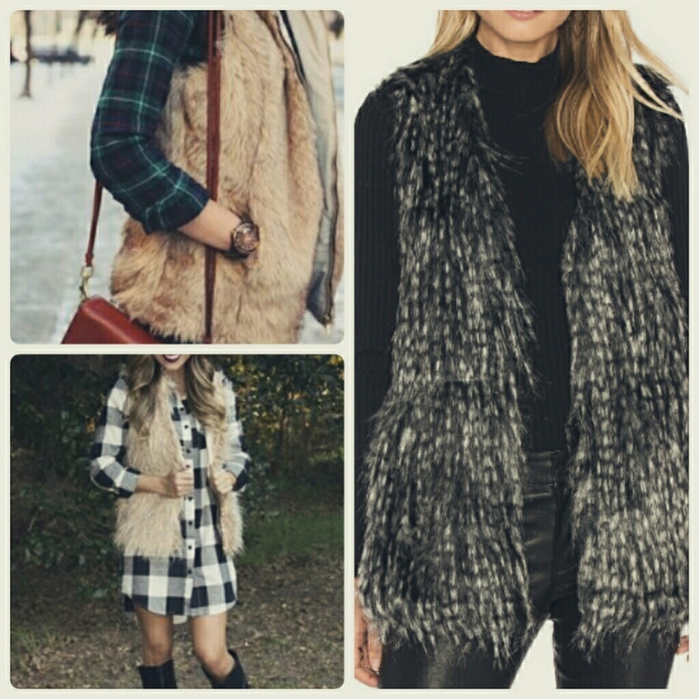 **JACK Faux Fur Vest**